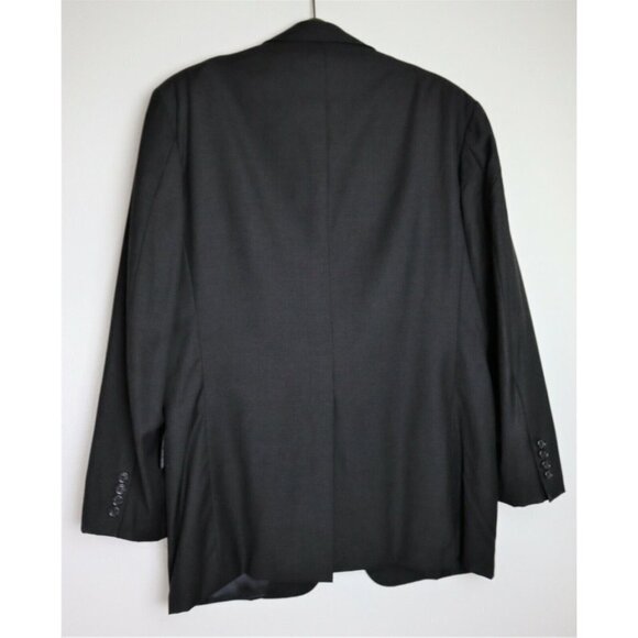 MEN'S DARK GRAY BLAZER JACKET - HICKEY FREEMAN - SIZE 41R - Picture 5 of 5